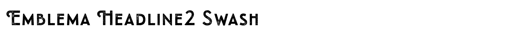 Emblema Headline2 Swash image